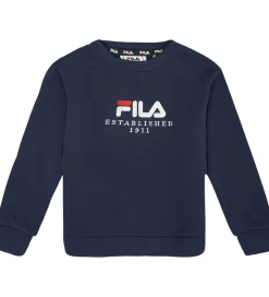 Fila Sweatshirt - Benna - Black Iris m. Logo