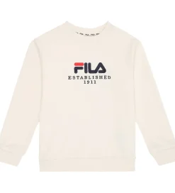 Fila Sweatshirt - Benna - Egret m. Logo