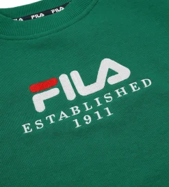 Fila Sweatshirt - Benna - Green Jacket m. Logo