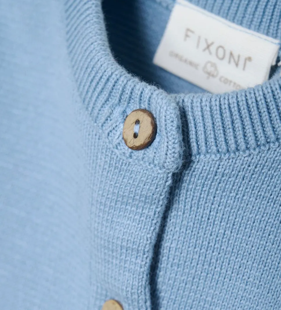 Fixoni Cardigan - Strik - Ashley Blue