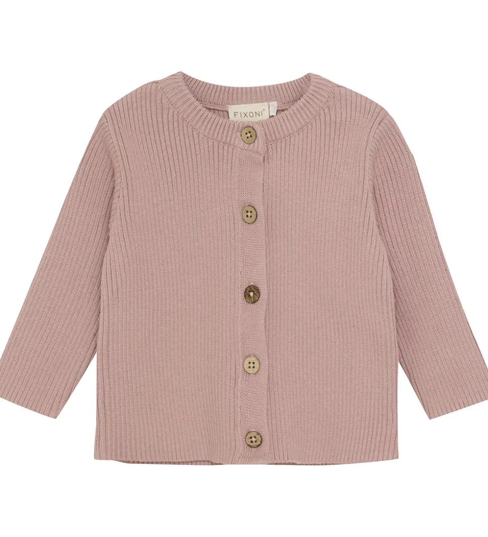 Fixoni Cardigan - Strik - Shadow Gray