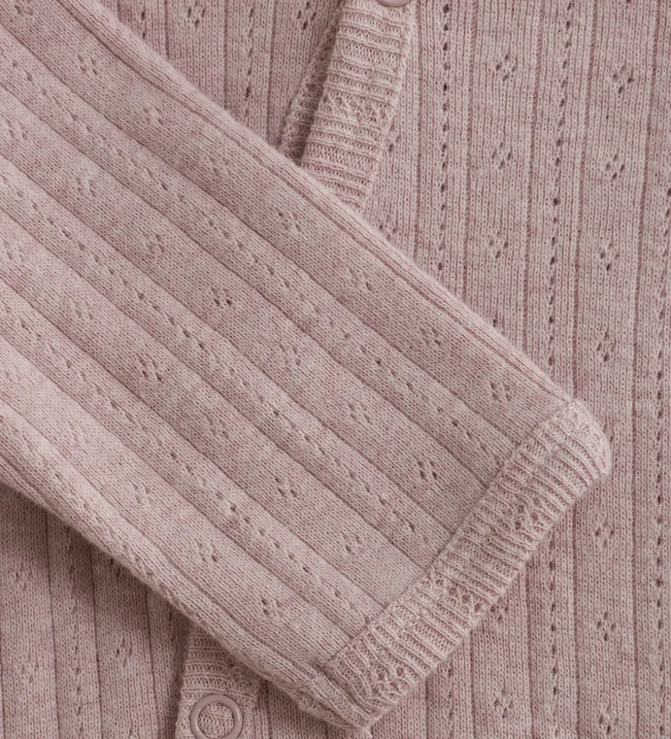 Fixoni Heldragt - Violet Ice Melange m. Hulmønster