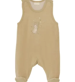 Fixoni Sparkedragt m. Body l/æ - Velour - Sesame
