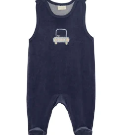 Fixoni Sparkedragt m. Body l/æ - Velour - Indigo Blue