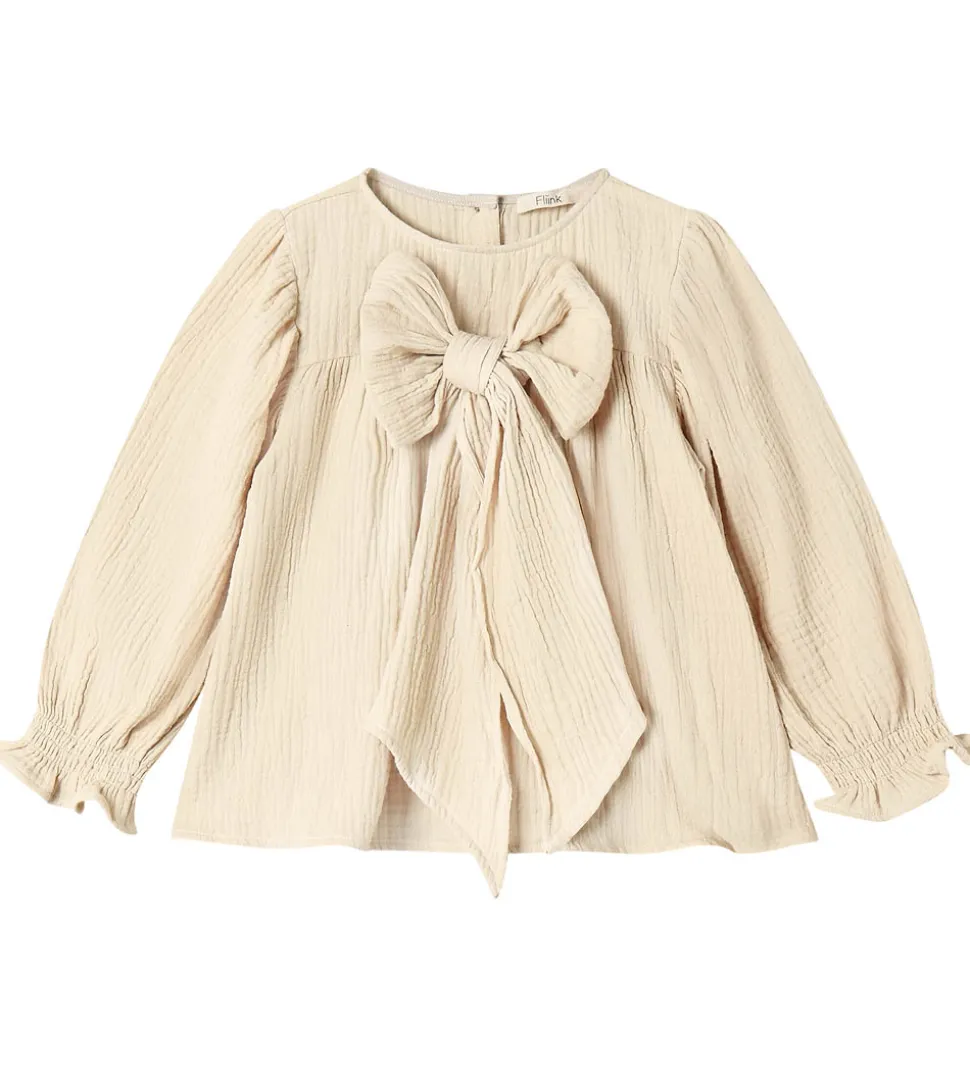 Fliink Bluse - Musselin - Paco - Sandshell