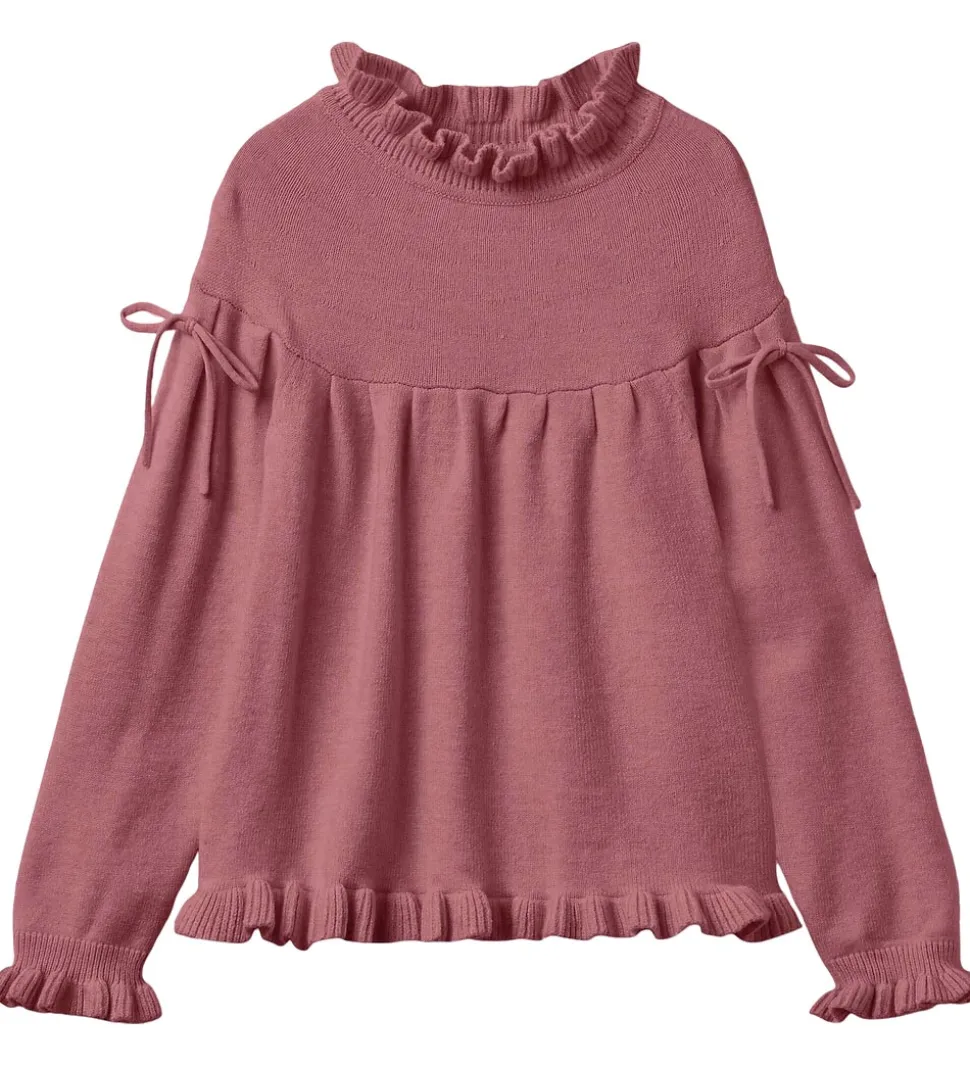 Fliink Bluse - Strik - Viskoseblanding - Kino - Ash Rose