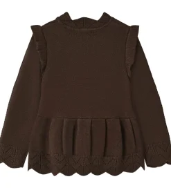 Fliink Bluse - Strik - Viskoseblanding - Alilly - Coffee Bean