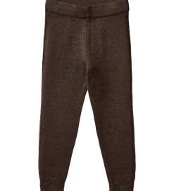 Fliink Bukser - Strik - Viskoseblanding - Alilly - Coffee Bean