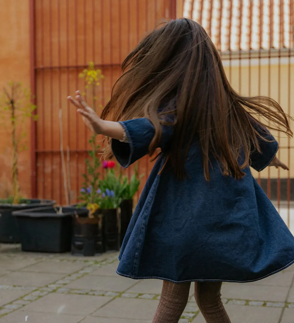 Fliink Kjole - Denim - Don - Dark Denim Blue