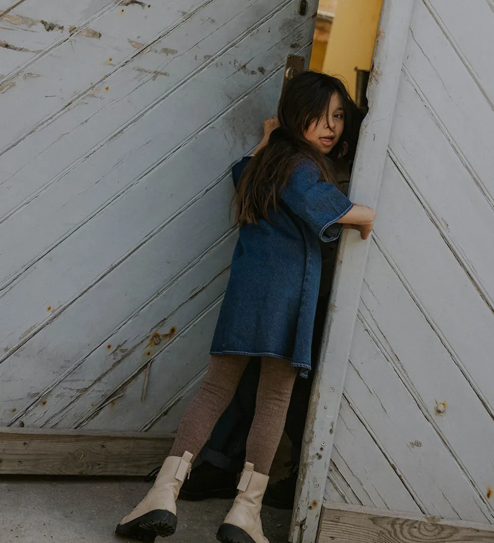 Fliink Kjole - Denim - Don - Dark Denim Blue