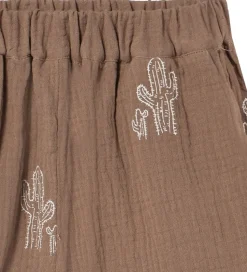 Fliink Shorts - Hello - Pine Bark Cactus Aop