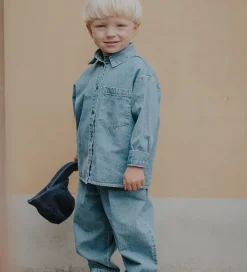 Fliink Skjorte - Don - Light Denim Blue