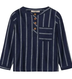 Fliink Skjorte - Vira - Insignia Blue/Sandshell