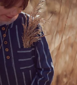 Fliink Skjorte - Vira - Insignia Blue/Sandshell