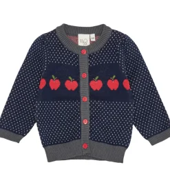 Flöss Cardigan - Strik - Esther - Navy Space