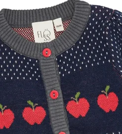 Flöss Cardigan - Strik - Esther - Navy Space
