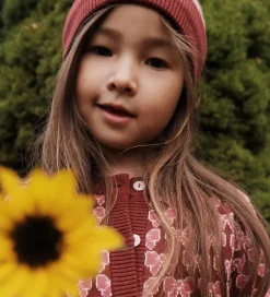 Flöss Cardigan - Strik - Nova - Bordeaux Bow