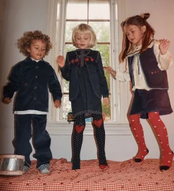 Flöss Kjole - Esther - Strik - Navy Space