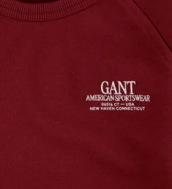 GANT Sweatshirt - Graphic - Plumped Red