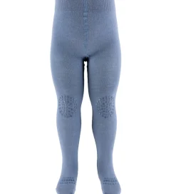 GoBabyGo Kravlestrømpebukser - Noos - Uld - Stone Blue