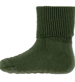 GoBabyGo Skridsikre Strømper - Uld - Olivine