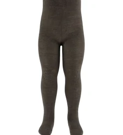 GoBabyGo Skridsikre Strømpebukser - Uld - Chestnut