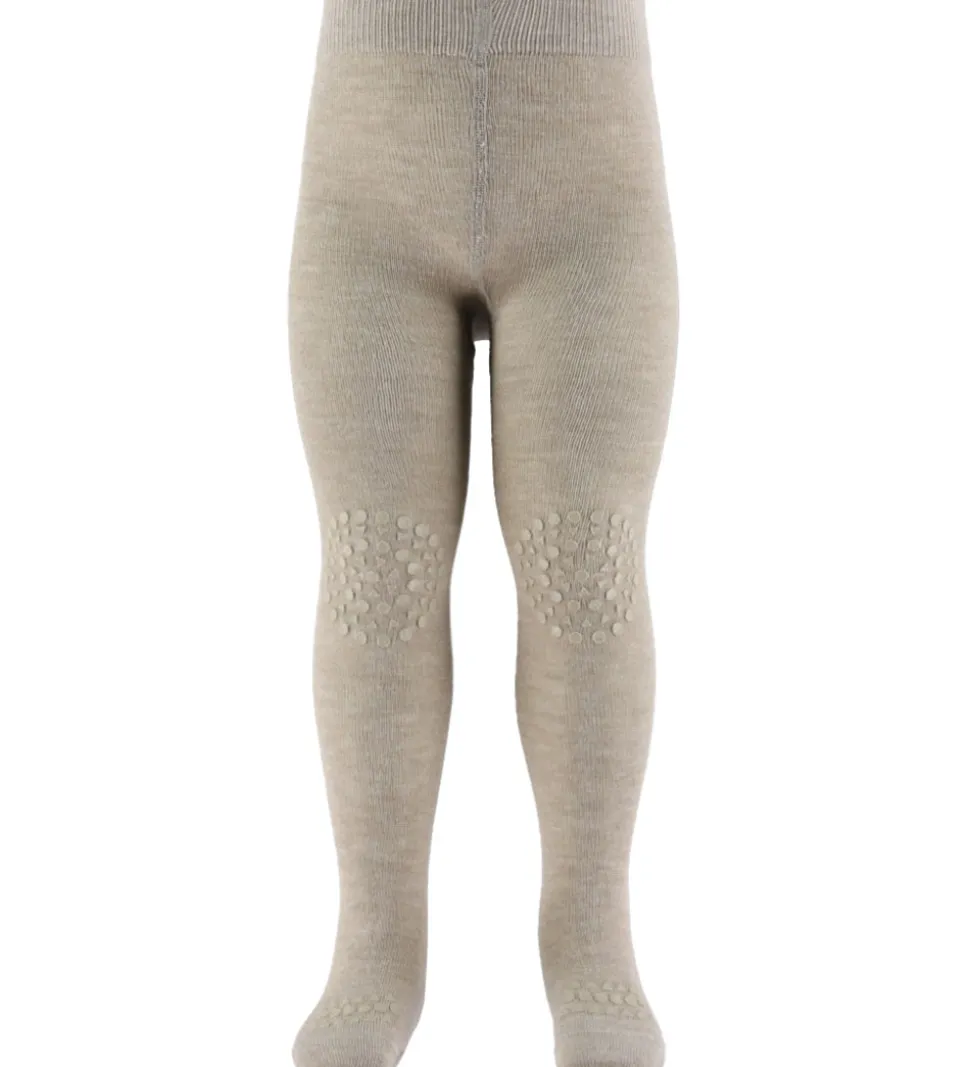 GoBabyGo Skridsikre Strømpebukser - Bambus - Sand