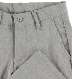 Grunt Bukser - Dude - Gråmeleret