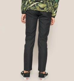 Grunt Bukser - Dude Ankle - Mørkegrå Check