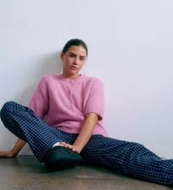 Grunt Cardigan - Strik - GrEvissa - Rose