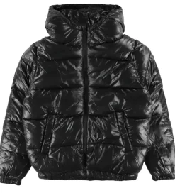 Grunt Dynejakke - GROdin - Black Shine