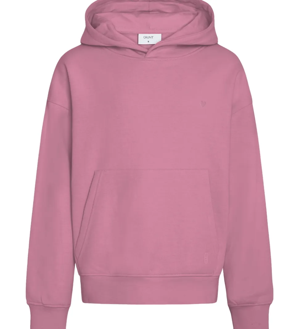 Grunt Hættetrøje - GrNoles - Rose