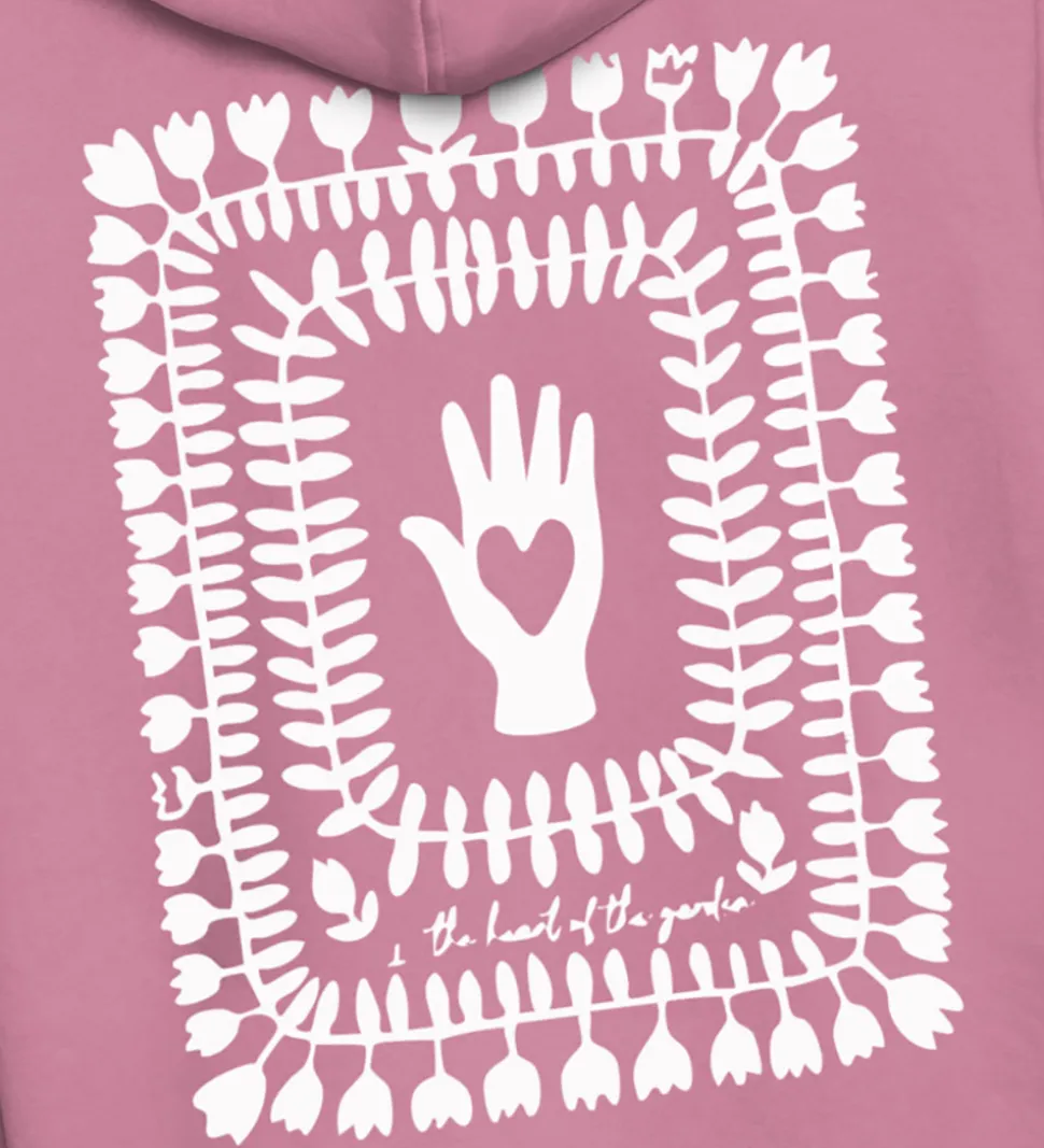 Grunt Hættetrøje - GrNoles - Rose