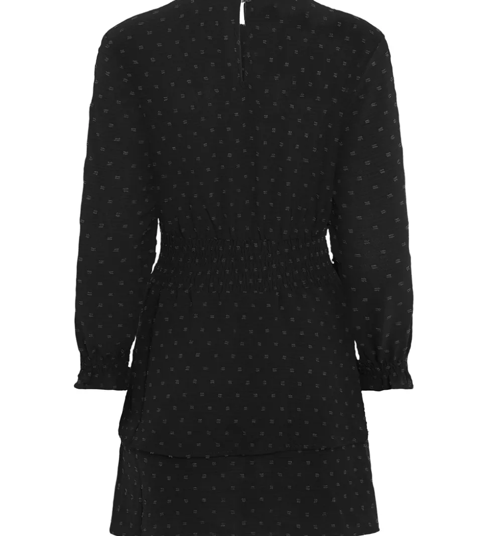 Grunt Kjole - GrSpelug - Dot - Black