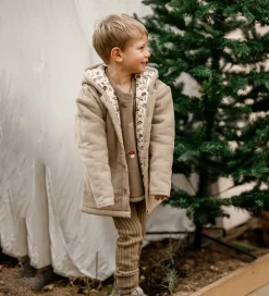 Hanevild Jakke - Fløjl - Mushroom - Coriander