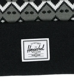 Herschel Hue - Strik - Elmer - Black Fair Isle