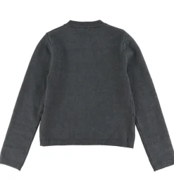 Hound Cardigan - Strik - HdLaura - Mørkegråmeleret