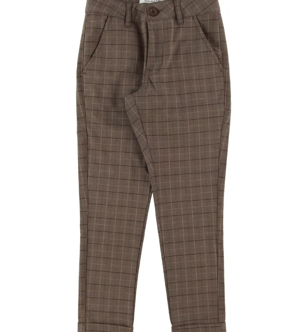 Hound Chinos - Fashion Chino Checks - Brown
