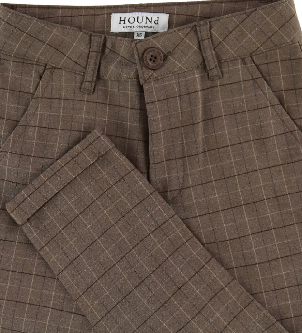 Hound Chinos - Fashion Chino Checks - Brown
