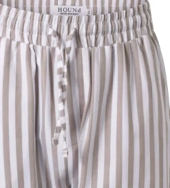 Hound Natbukser - Grå/Hvidstribet