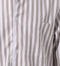 Hound Natskjorte - Grå/Hvidstribet