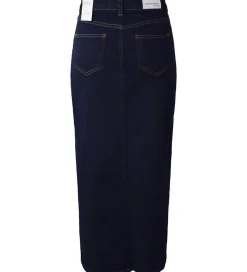 Hound Nederdel - Maxi Denim - Dark Blue Used