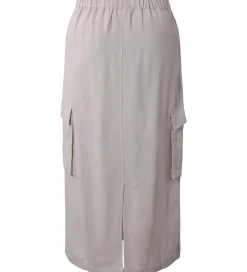 Hound Nederdel - Viskose/Hør - Bone White