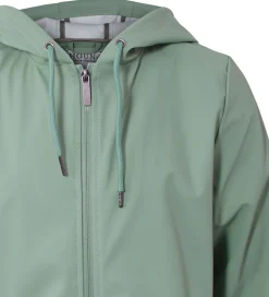 Hound Regnfrakke - PU - Støvet Grøn