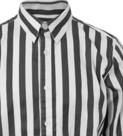 Hound Skjorte - Hvid/Sortstribet