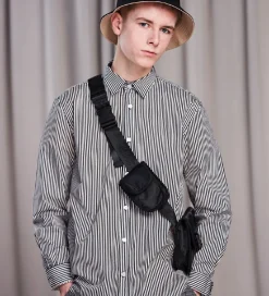 Hound Skjorte - Sort/Hvidstribet