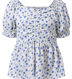 Hound Top - Flower - Light Blue