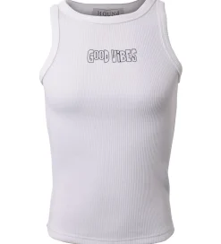 Hound Top - Rib - Off Whitet m. Print