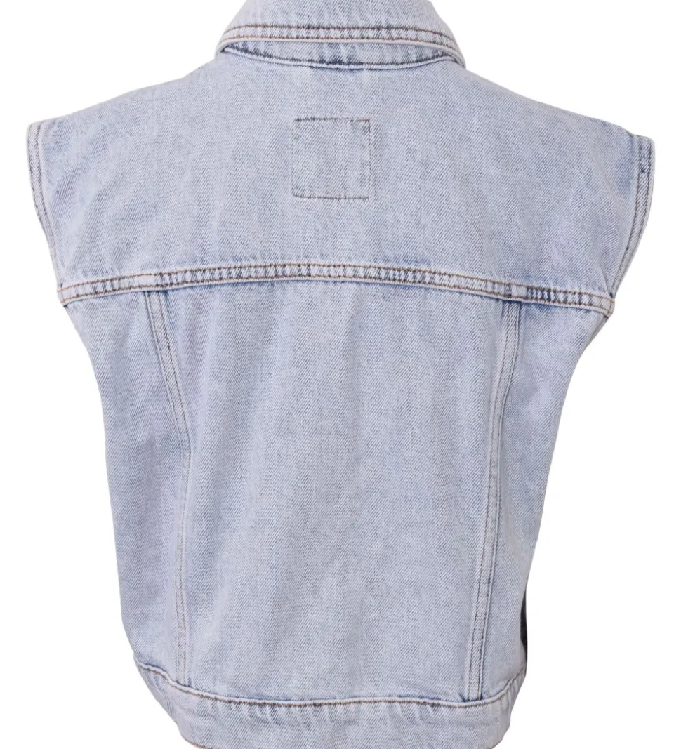 Hound Vest - Denim - Light Blue Used