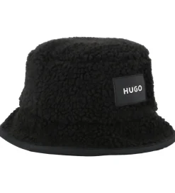 HUGO Bøllehat - Vendbar - Softshell/Fleece - Sort